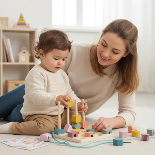 Descubra o que é um brinquedo Montessori e os benefícios desse material pedagógico. Saiba como brinquedos de madeira e atividades sensoriais fortalecem a coordenação motora, o foco e a autonomia da criança sem excesso de telas.